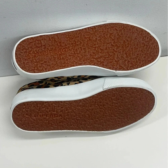 NWT Superga Women’s 2306 Suede K Leopard Print Sneaker Size 5 - Picture 9 of 10